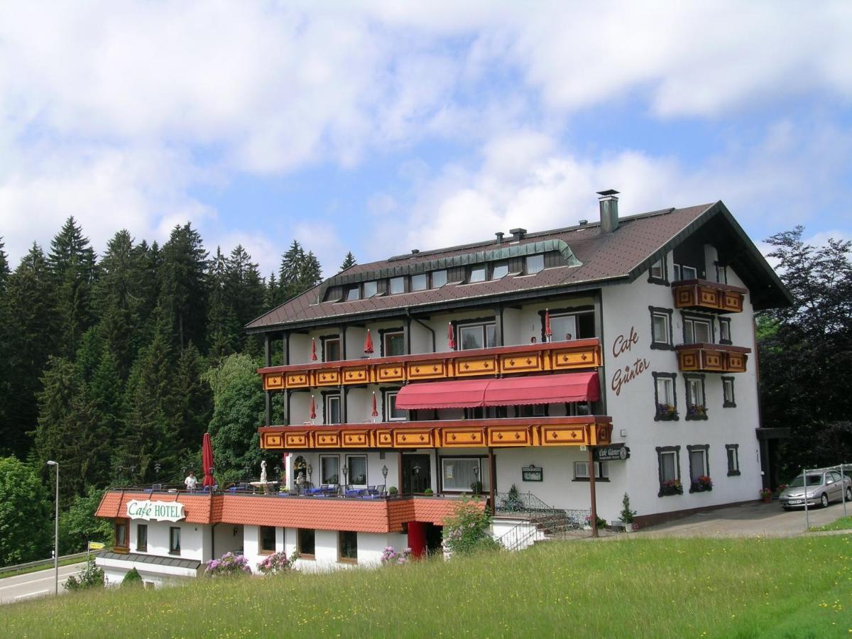 Hotel Cafe Günter Schwarzwalddorf Schwarzwalddorf Kniebis Exterior foto